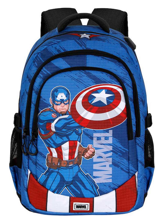 Karactermania School Bag Backpack Junior High-High School in Blue color