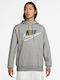 Sweatshirt with Hood Gray