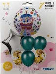 Set of 7 Balloons Bubble Party