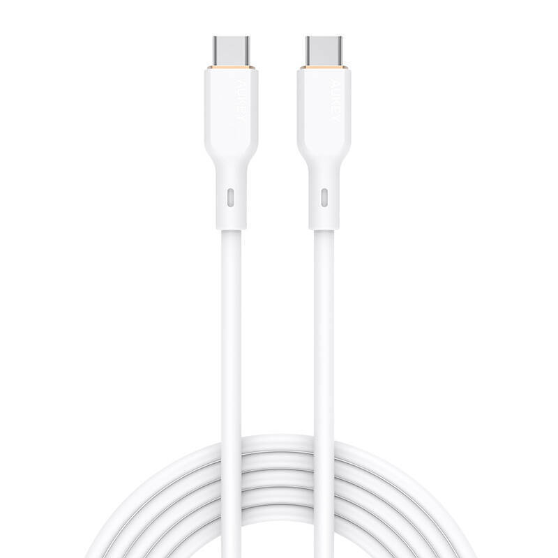 USB-C to USB-C Cable Aukey CB-SCC102, 100W, 1.8m (white)