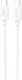 Dudao USB 2.0 Cable USB-C male - USB-C 30W Λευκό 2m 760P95