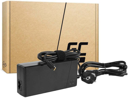 Green Cell Universal Laptop-Ladegerät 130W 20V 6.5A mit abnehmbarem Netzkabel
