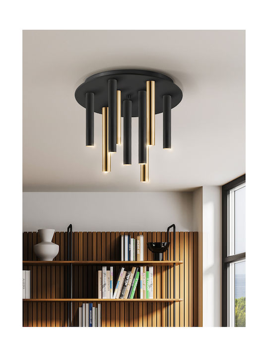 Varas Deckenleuchte Gold mit Integrierter LED