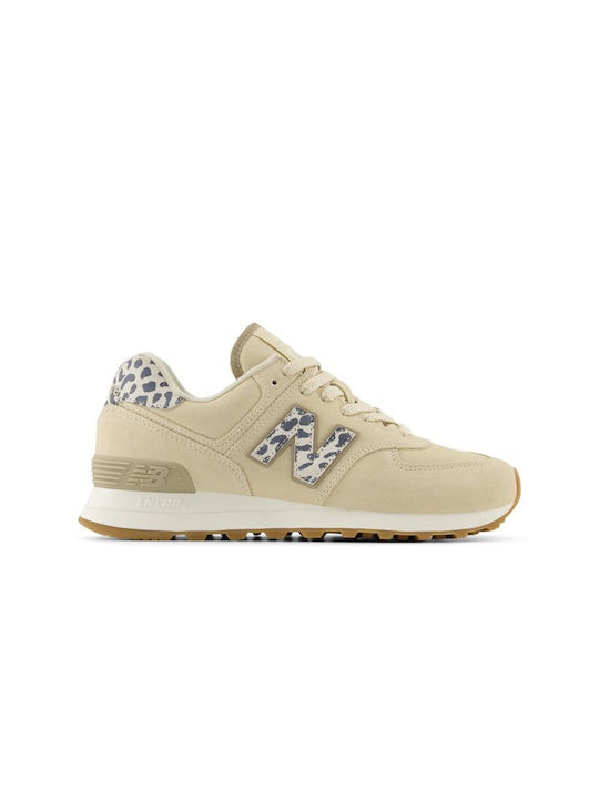 New Balance 574 Damen Sneakers Beige