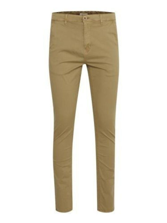 Blend Pantaloni pentru bărbați Chino Elastice Camel