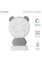 Moxie Ανεμιστηράκι Γραφείου Γκρι VG38809