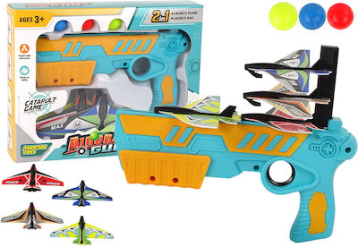 Large Aircraft And Ball Launcher Gun Aircraft Gun 2in1 Kids' Pistol 19cm