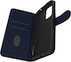 Hülle Oppo A94 5G Kartenhalter Cover Video-Standfunktion Marineblau