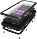 Love Mei Waterproof Case for Sony Xperia 5 Rain-Free Tempered Glass Powerful Black