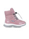 Garvalin Kids Snow Boots with Laces Pink