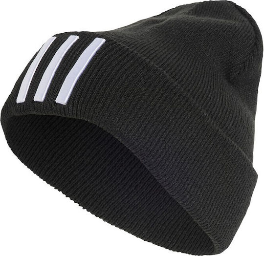 3-Stripes Beanie Männer Beanie Gestrickt in Schwarz Farbe