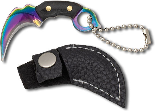 Martinez Albainox Mini Pocket Knife Keychain with Blade made of Stainless Steel