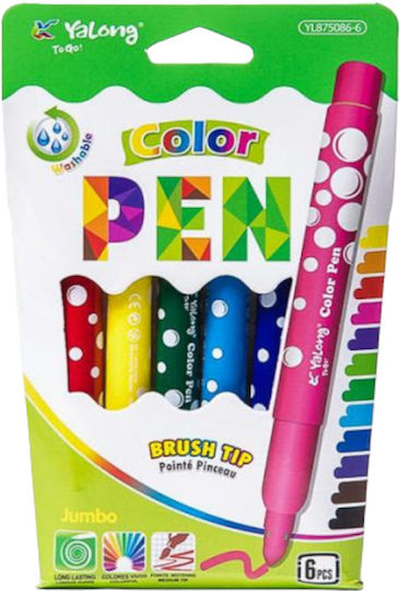 Yalong Zeichenmarker Dicke Set 6Stück