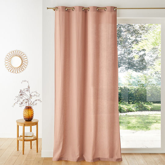 La Redoute Interieurs Vorhang mit Grommet Beige 350343408_7688_40 135x250cm