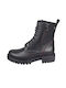 Ragazza Leather Women's Ankle Boots Black