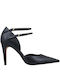 Carrano Leather Black Heels