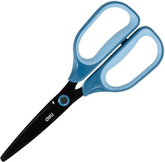 Deli Scissors 17cm with Metallic Blade Orange 12pcs