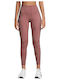 One Colanti de femei Cropped Colanti Talie inalta Burgundy