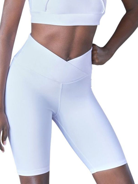 Lismina Women's Bike Legging Push Up White