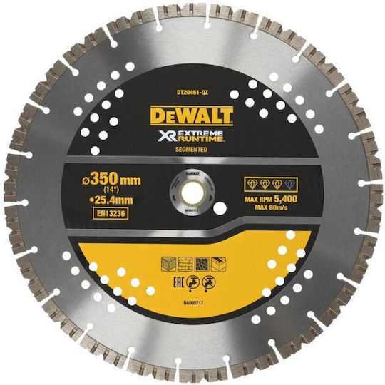 DEWALT Δίσκος Κοπής Δομικών Υλικών 350mm