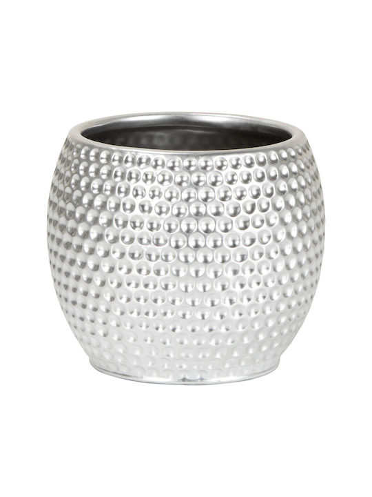 Scheurich Pot Silver 13x13x13cm