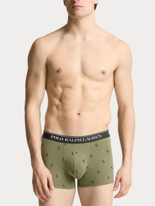 Ralph Lauren Herren Boxershorts Grdn Trl, Blk, And 3Packung