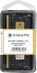 Cimuto 4GB DDR4 DDTFK4MBM Cimuto 4GB DDR4 DDTFK4MBM