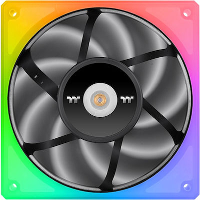 Thermaltake TOUGHFAN 12 RGB High Static Pressure Radiator Fan Case Fan 120mm με Σύνδεση 9-Pin