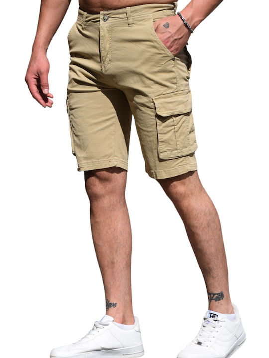 Tony Maker Herrenshorts Cargo Beige