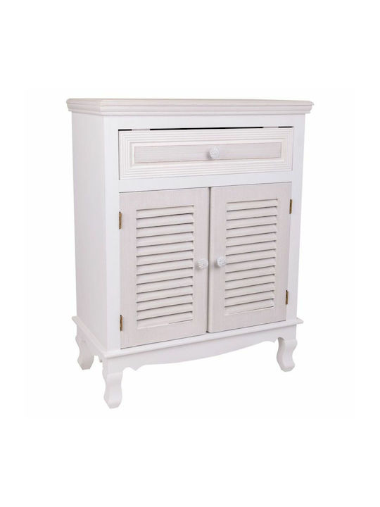 Sideboard Wooden White 60x30x78cm