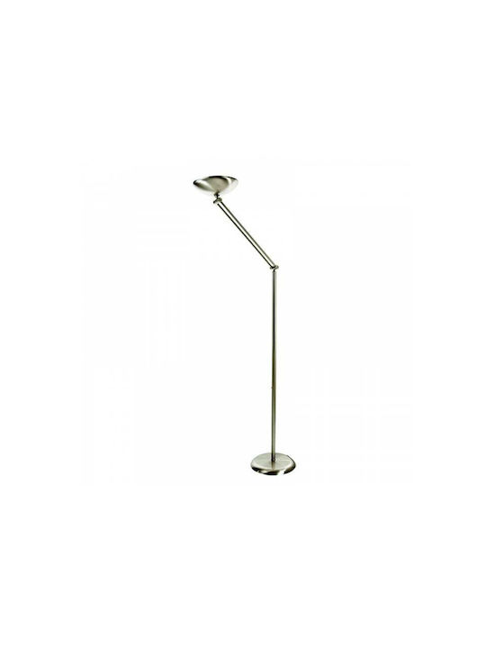 Inlight Stehlampe H187cm. mit Fassung für Lampe R7S Silber