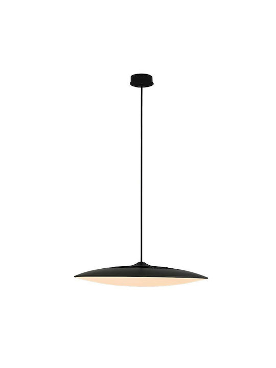 Mantra Pendant Light Single-Light with Warm White Light Black