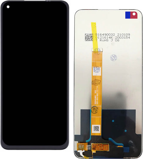 Kompletter Block Realme 7 LCD-Touchscreen Kompatibel Schwarz
