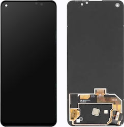 Цял блок Realme 8 5G LCD сензорен екран съвместим черен Цял блок Realme 8 5G LCD сензорен екран съвместим черен