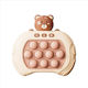 Maxlife Teddy Bear Pop it Fidget Plastic Roz