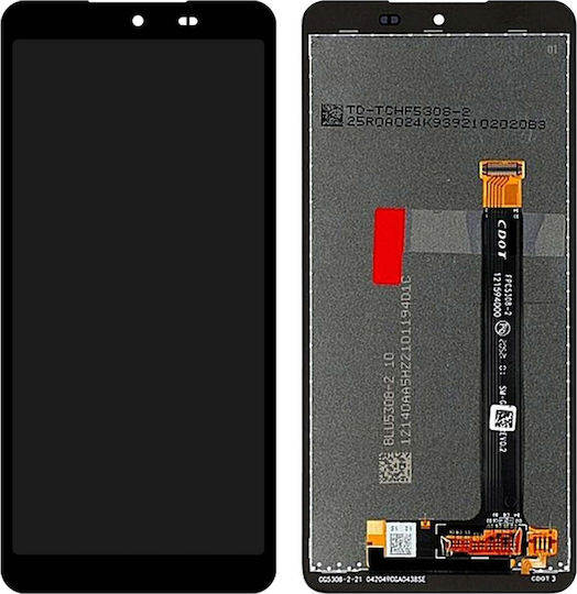 Complete Galaxy XCover 5 Block LCD Screen Tactile Digitizer Compatible Black