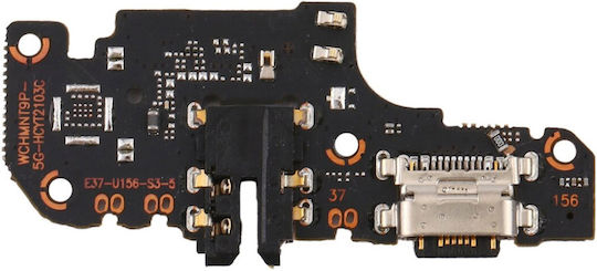 Conector de încărcare Xiaomi Mi 10t Lite Conector Usb-c Jack 3.5mm Negru