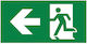 Braytron Self-adhesive Sign Exit BC14-01315