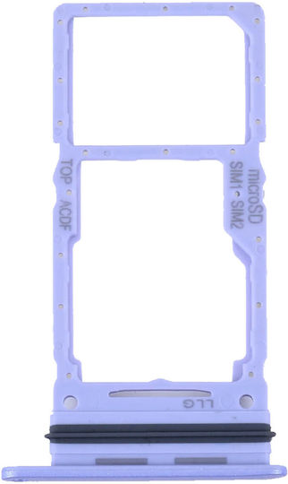 Sim Card Tray Samsung Galaxy A34 5g Nano Sim + Micro-sd Purple