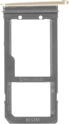 Ersatz-SIM-Kartenhalter Samsung Galaxy S7 Gold Ersatz-SIM-Kartenhalter Samsung Galaxy S7 Gold