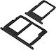 Nano-sim Card Tray Replacement Part Samsung Galaxy J3 2017 – Black
