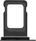 Резервна тава за SIM карта за iPhone 14 Pro 14 Pro Max Space Black