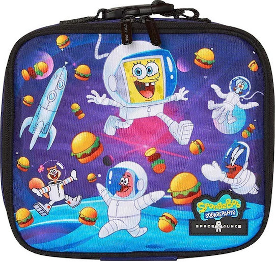 Space Junk Schulische Isolierte Kinder Lunchtasche 2,5l Mehrfarbige 21x6x24cm