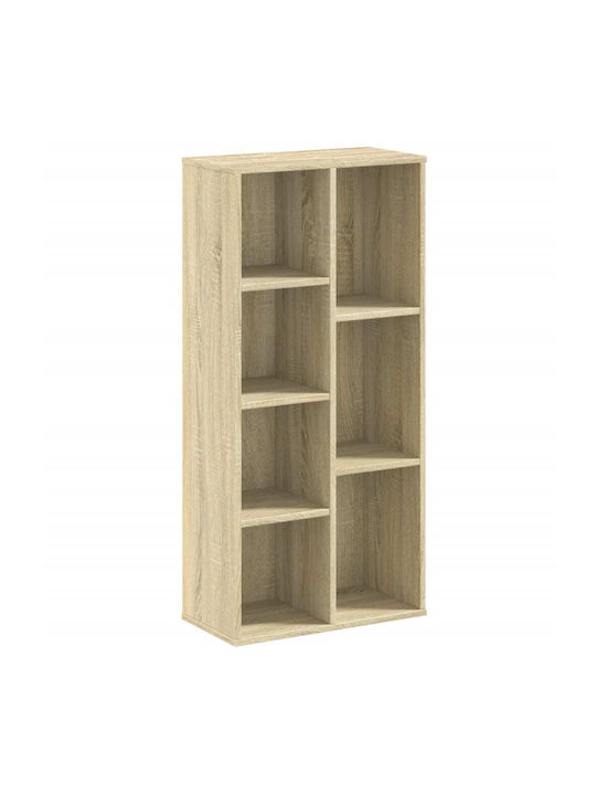 Bookcase Coffee 50x25x105cm