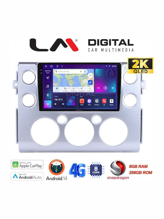 LM Digital Ηχοσύστημα Αυτοκινήτου για Toyota FJ 2014> (Bluetooth/USB/WiFi/GPS/Apple-Carplay/Android-Auto)