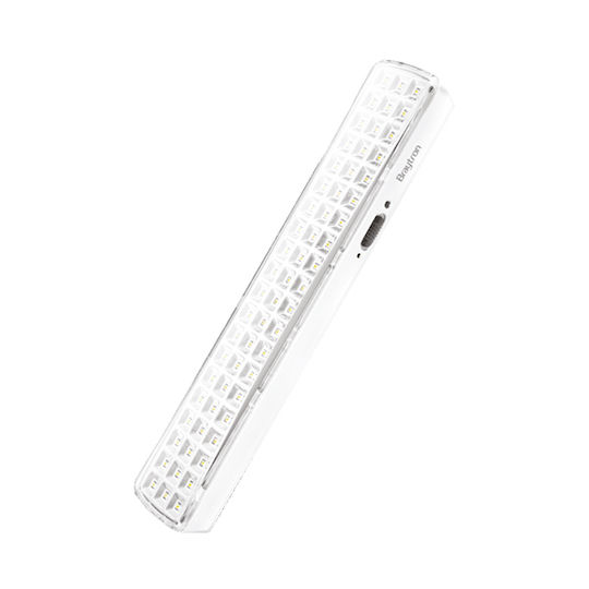 Braytron Wiederaufladbar LED Sicherheitsleuchte mit Lichtsensor 1Stück