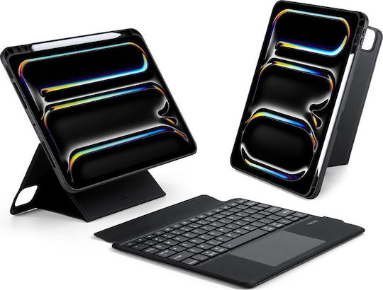 Dux Ducis Dk Flip Cover with Keyboard Black (iPad Pro 2024 11")