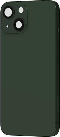 Clappio Frame + Battery Cover Iphone 13 Mini Rear Window Khaki