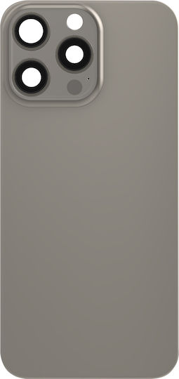 Clappio Battery Cover Apple Iphone 15 Pro Max Magsafe Grey