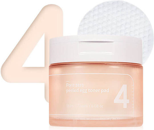 Numbuzin No4 Pore Zero Facial Toning Pads with Salicylic Acid AHA & BHA 70 Pieces